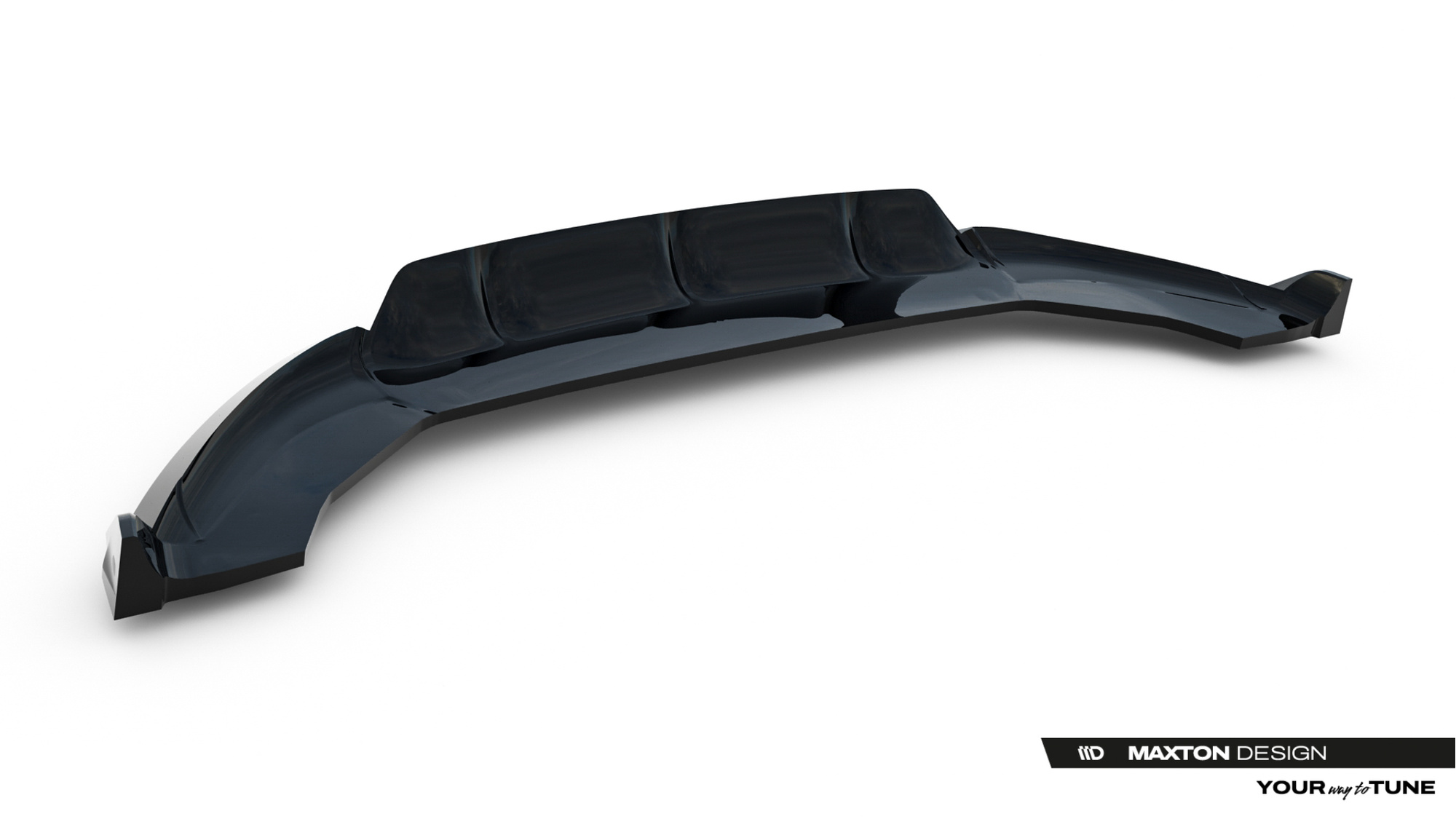 Frontspoiler Land Rover Range Rover Evoque Dynamic II 2018 - 2023  | Glossy Black Edition – bilde 7