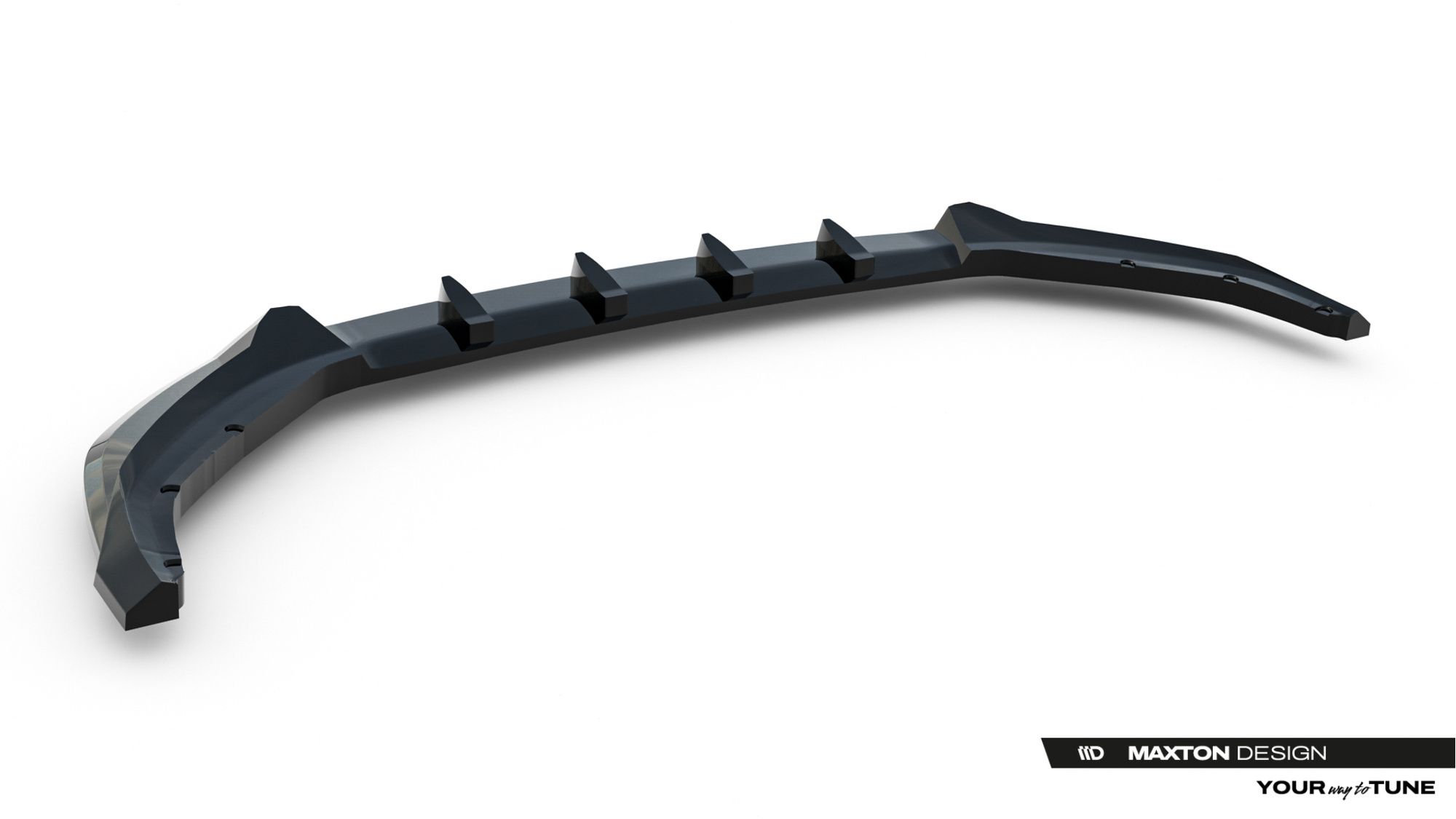 Frontspoiler Land Rover Range Rover Evoque Dynamic II 2018 - 2023  | Glossy Black Edition V1 – bilde 7