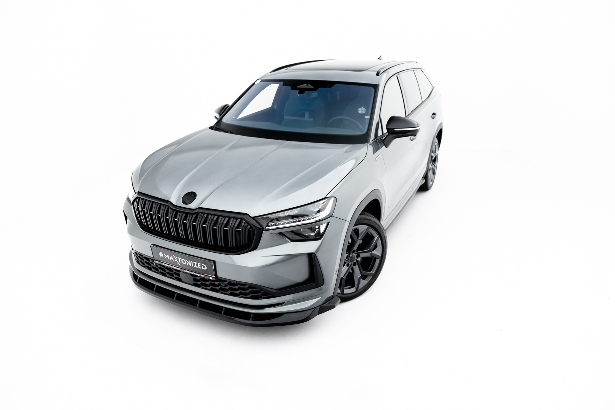 Frontspoiler Land Rover Range Rover Evoque Dynamic II 2018 - 2023  | Glossy Black Edition V2 – bilde 2