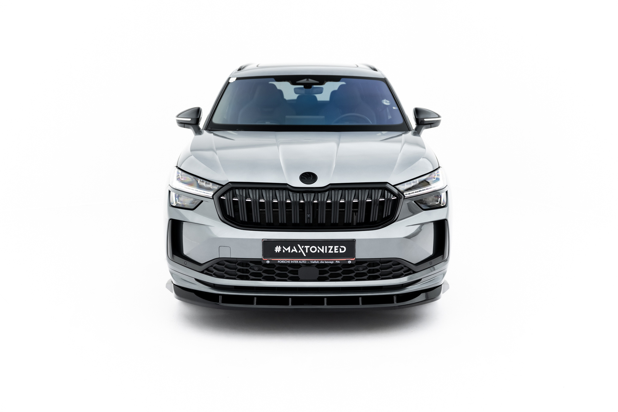 Frontspoiler Land Rover Range Rover Evoque Dynamic II 2018 - 2023  | Glossy Black Edition V2 – bilde 3