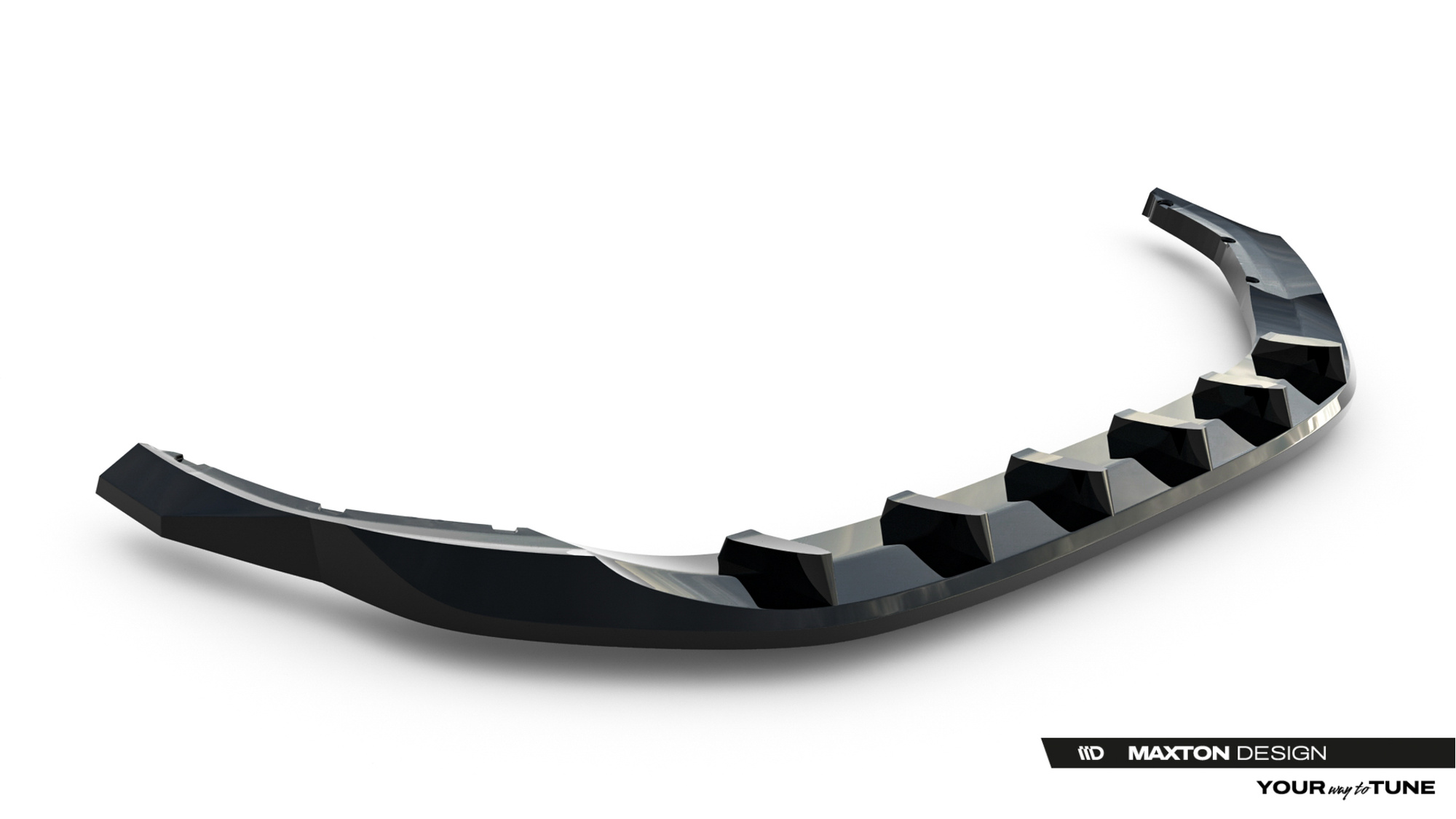 Frontspoiler Land Rover Range Rover Evoque Dynamic II 2018 - 2023  | Glossy Black Edition V2 – bilde 6
