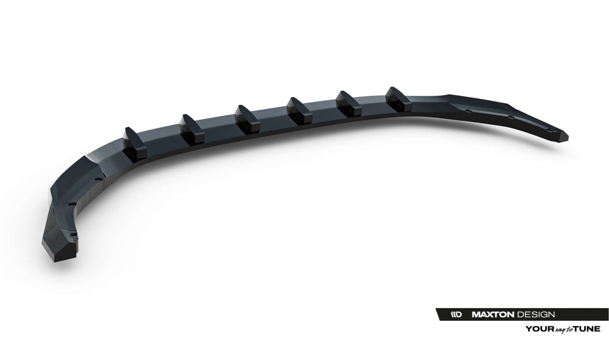 Frontspoiler Land Rover Range Rover Evoque Dynamic II 2018 - 2023  | Glossy Black Edition V2 – bilde 7