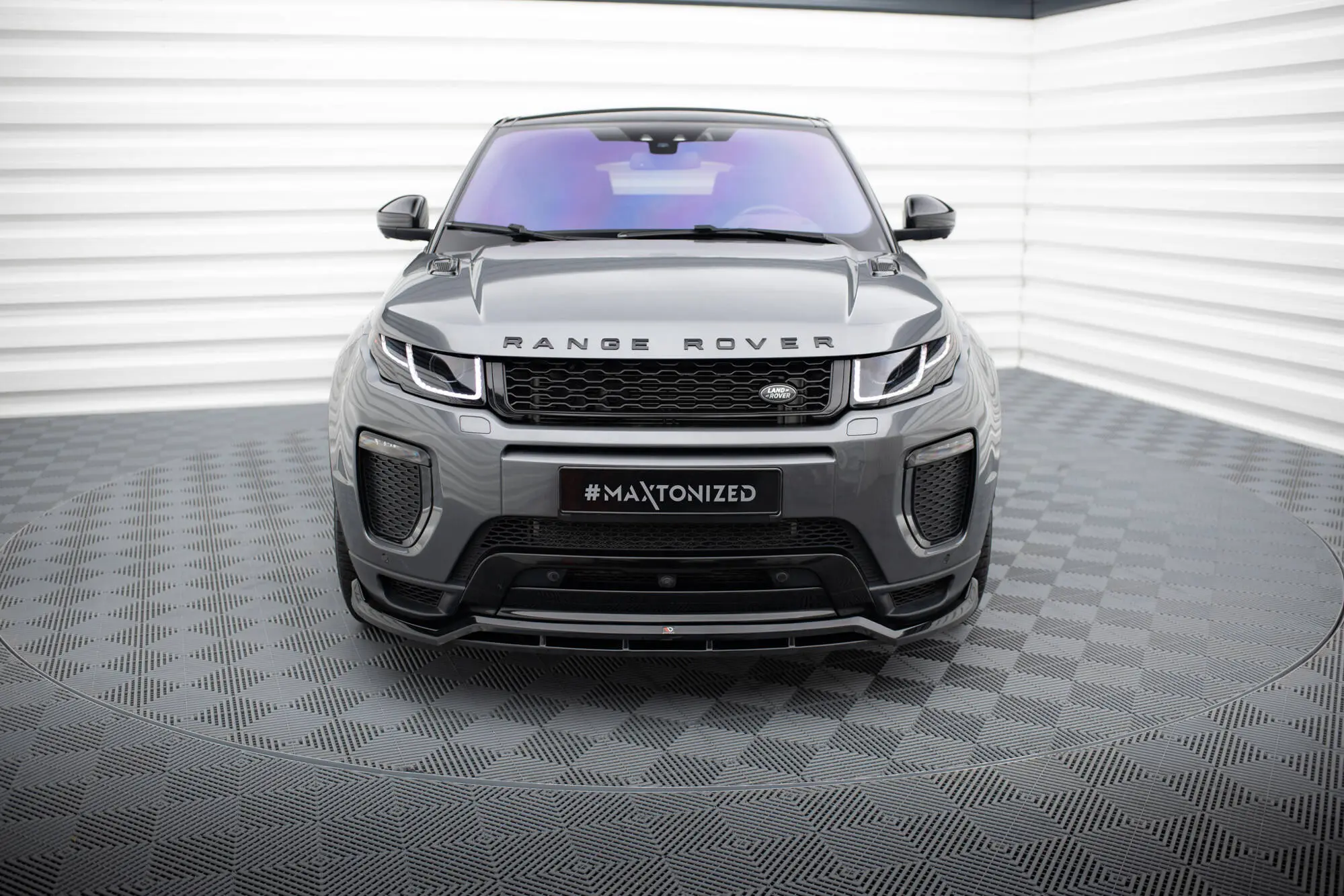 Frontspoiler Land Rover Range Rover Evoque I Facelift 2015 - 2018 | Glossy Black Edition – bilde 3