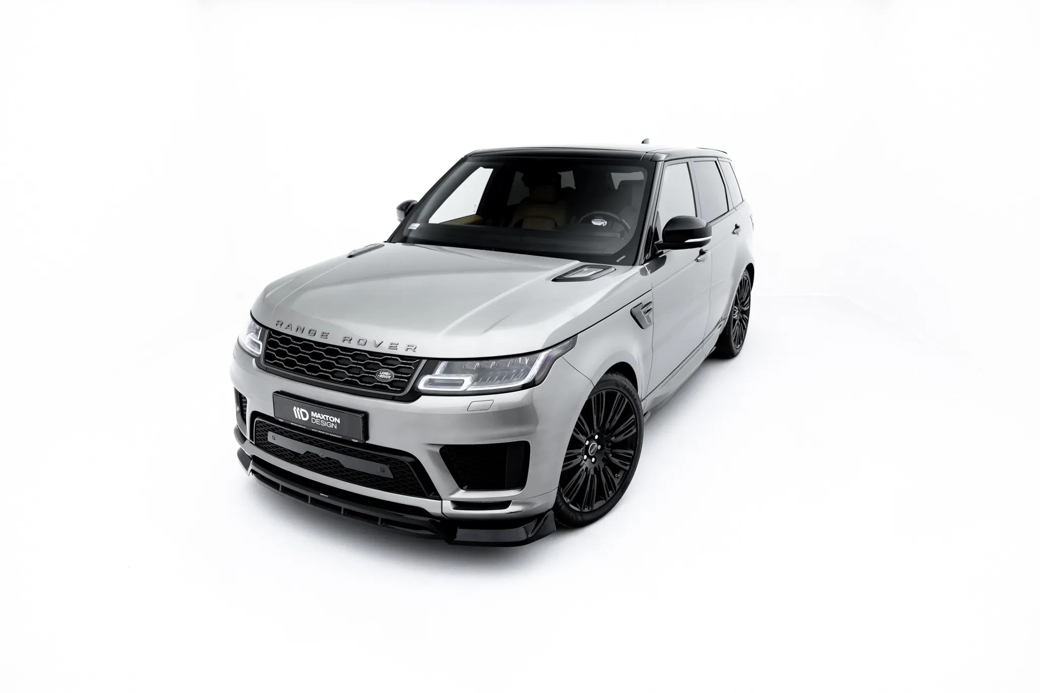 Frontspoiler Land Rover Range Rover Sport II Facelift 2018 - 2022 | Glossy Black Edition – bilde 4