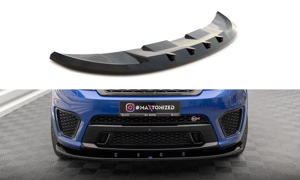 Frontspoiler Land Rover Range Rover Sport (L494) SVR 2013 - 2017 | V.1 Glossy Black Edition – bilde 2