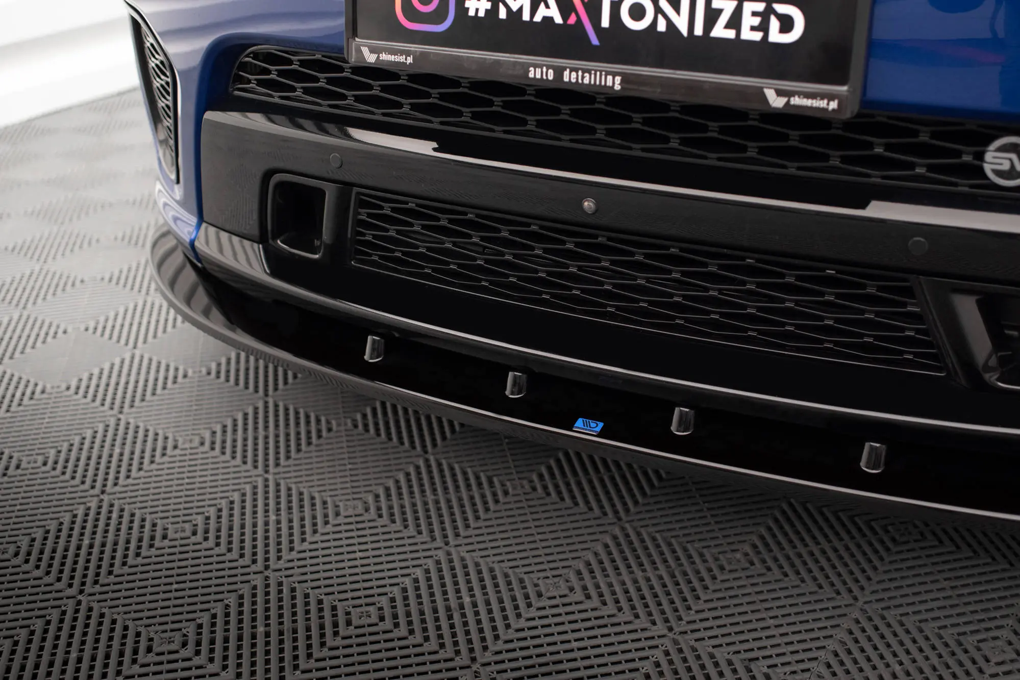 Frontspoiler Land Rover Range Rover Sport (L494) SVR 2013 - 2017 | V.1 Glossy Black Edition – bilde 3