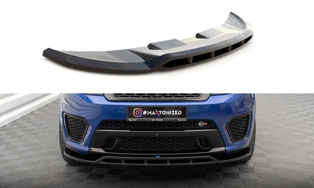 Frontspoiler Land Rover Range Rover Sport (L494) SVR 2013 - 2017 | V.2 Glossy Black Edition – bilde 2