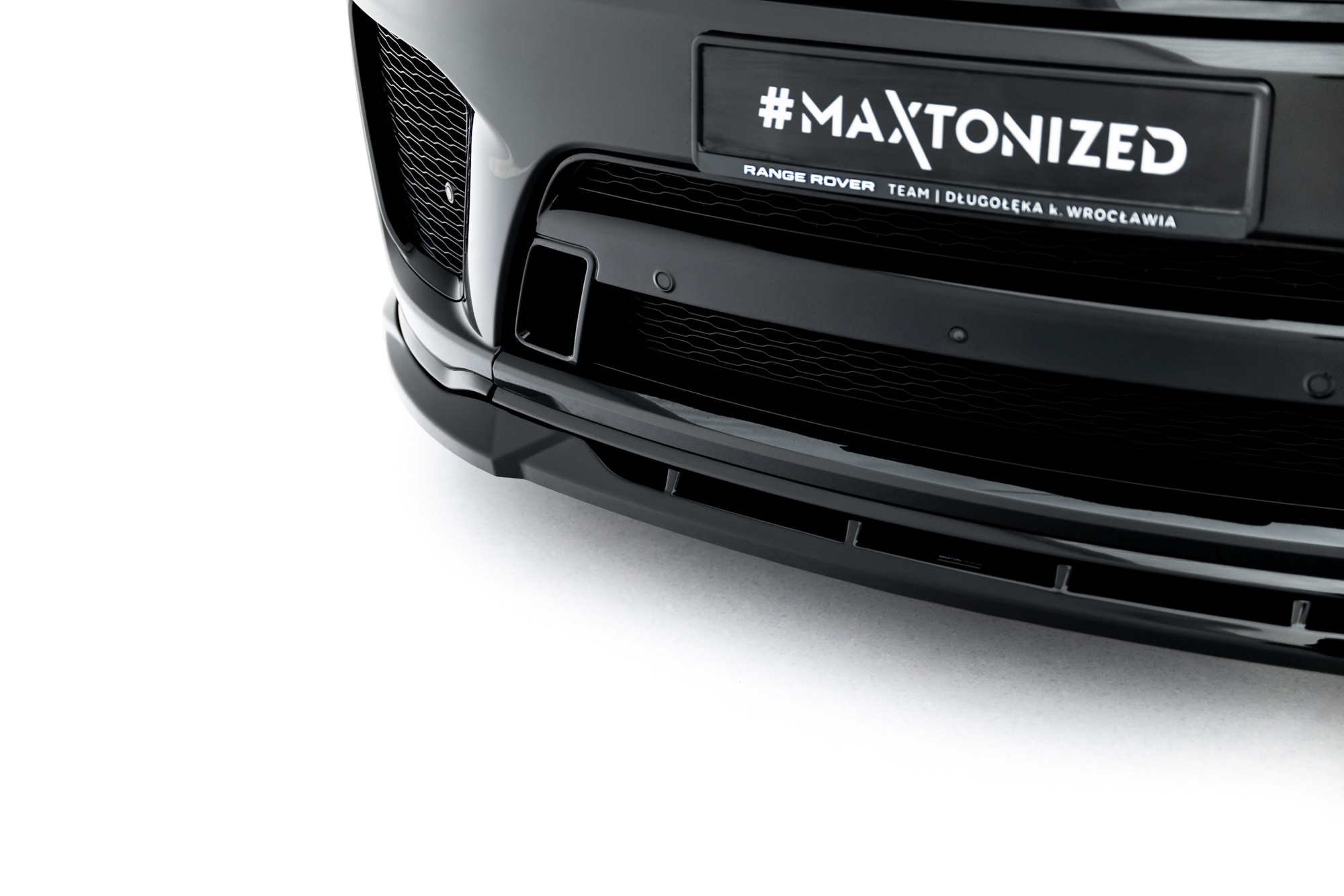 Frontspoiler Land Rover Range Rover SVR IV Facelift 2018 - 2022  | Sport Glossy Black Edition – bilde 5