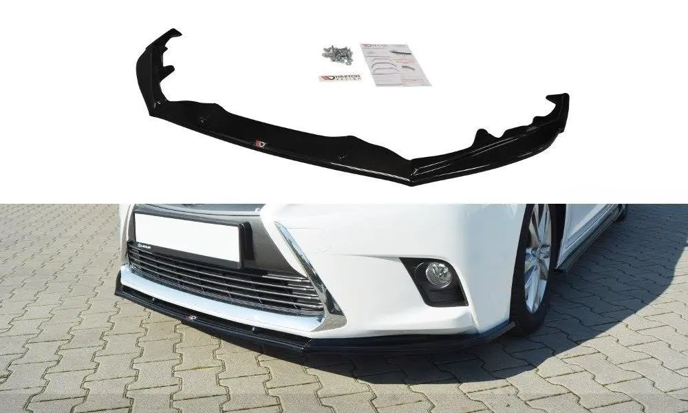 Frontspoiler Lexus CT Facelift 2013-2017 | V.1 Glossy Black Edition