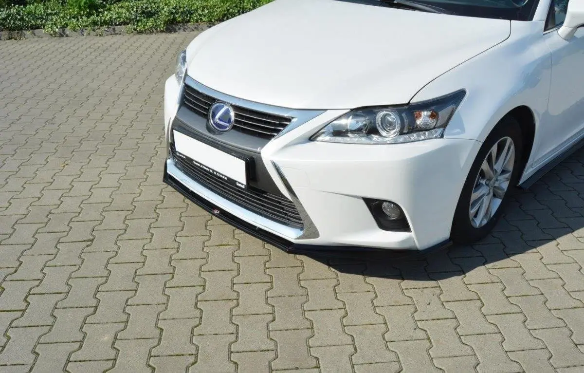 Frontspoiler Lexus CT Facelift 2013-2017 | V.1 Glossy Black Edition – bilde 3