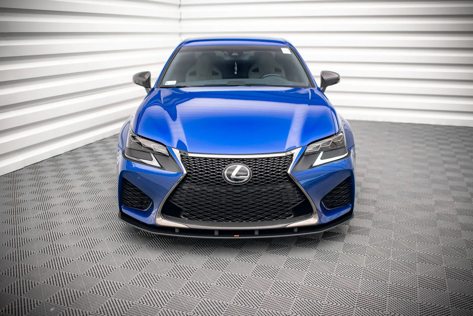 Frontspoiler Lexus GS F IV Facelift 2015-2020 | Street Pro Black Edition – bilde 2