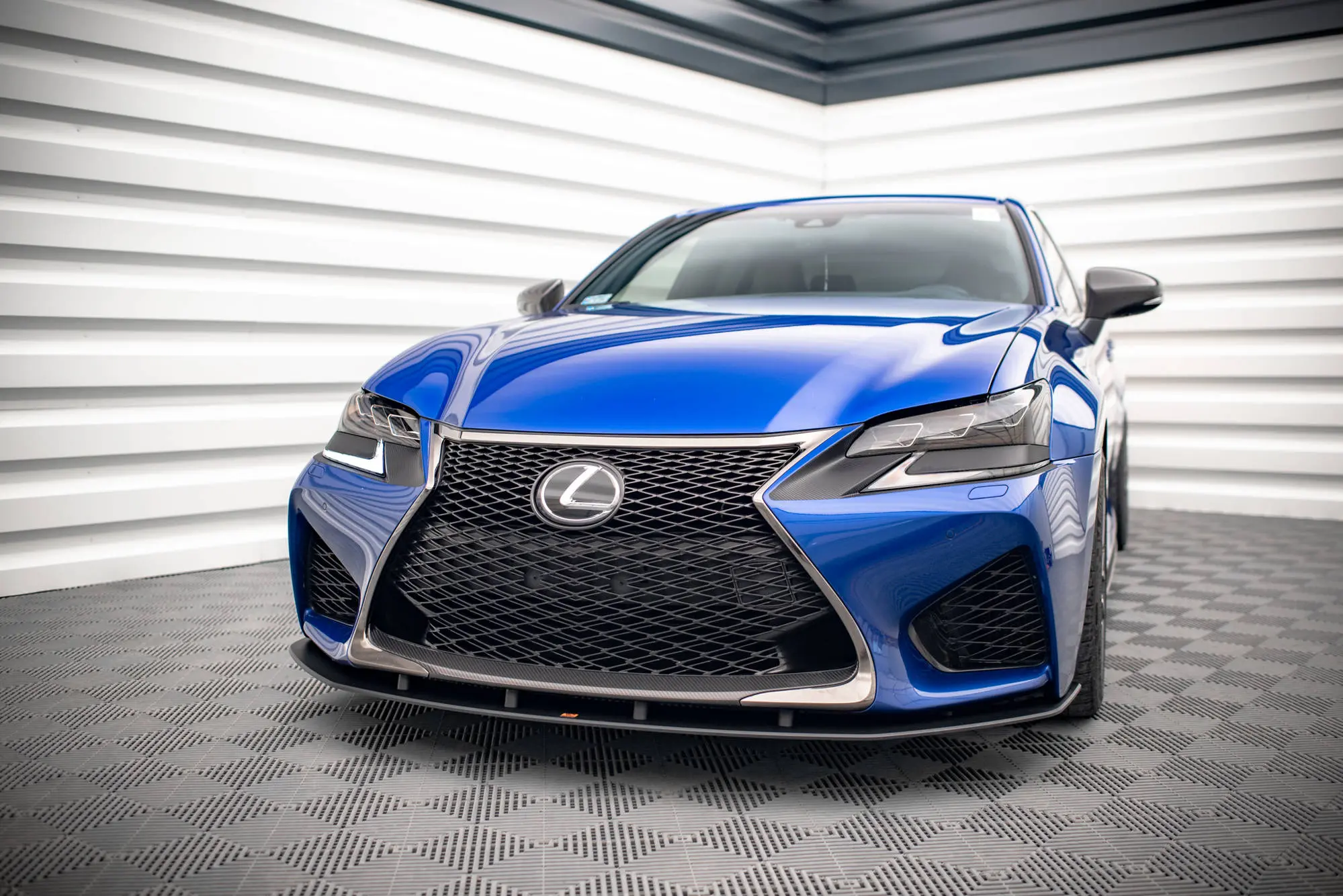Frontspoiler Lexus GS F IV Facelift 2015-2020 | Street Pro Black Edition – bilde 4