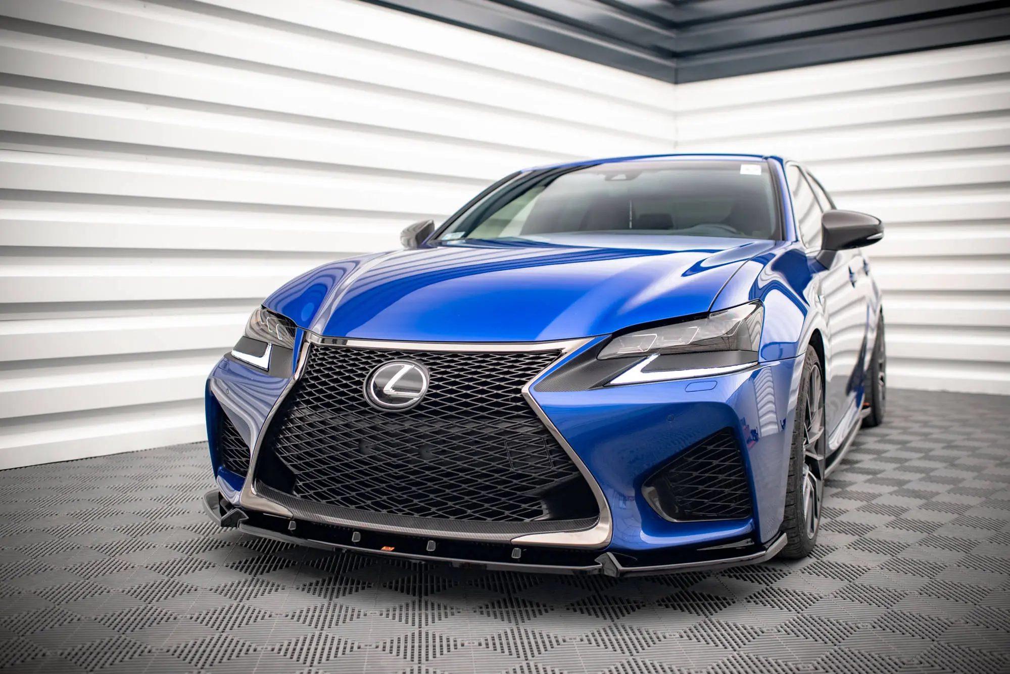 Frontspoiler Lexus GS F IV Facelift 2015-2020 | V.1 Glossy Black Edition – bilde 4