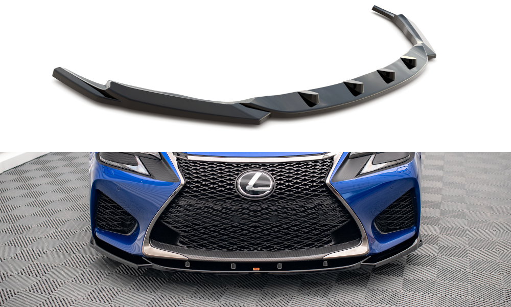 Frontspoiler Lexus GS F IV Facelift 2015-2020 | V.2 Glossy Black Edition – bilde 3