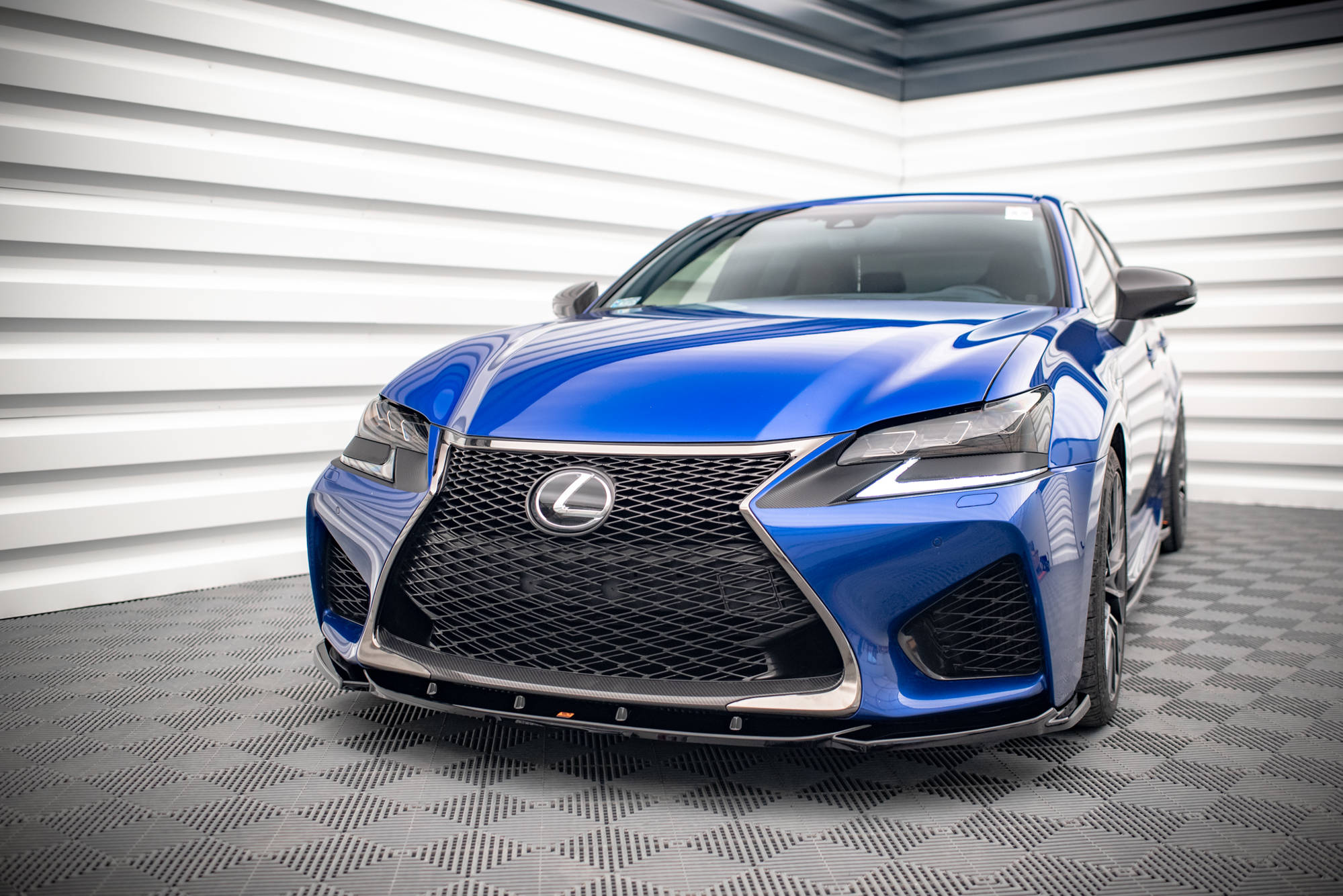 Frontspoiler Lexus GS F IV Facelift 2015-2020 | V.2 Glossy Black Edition – bilde 4