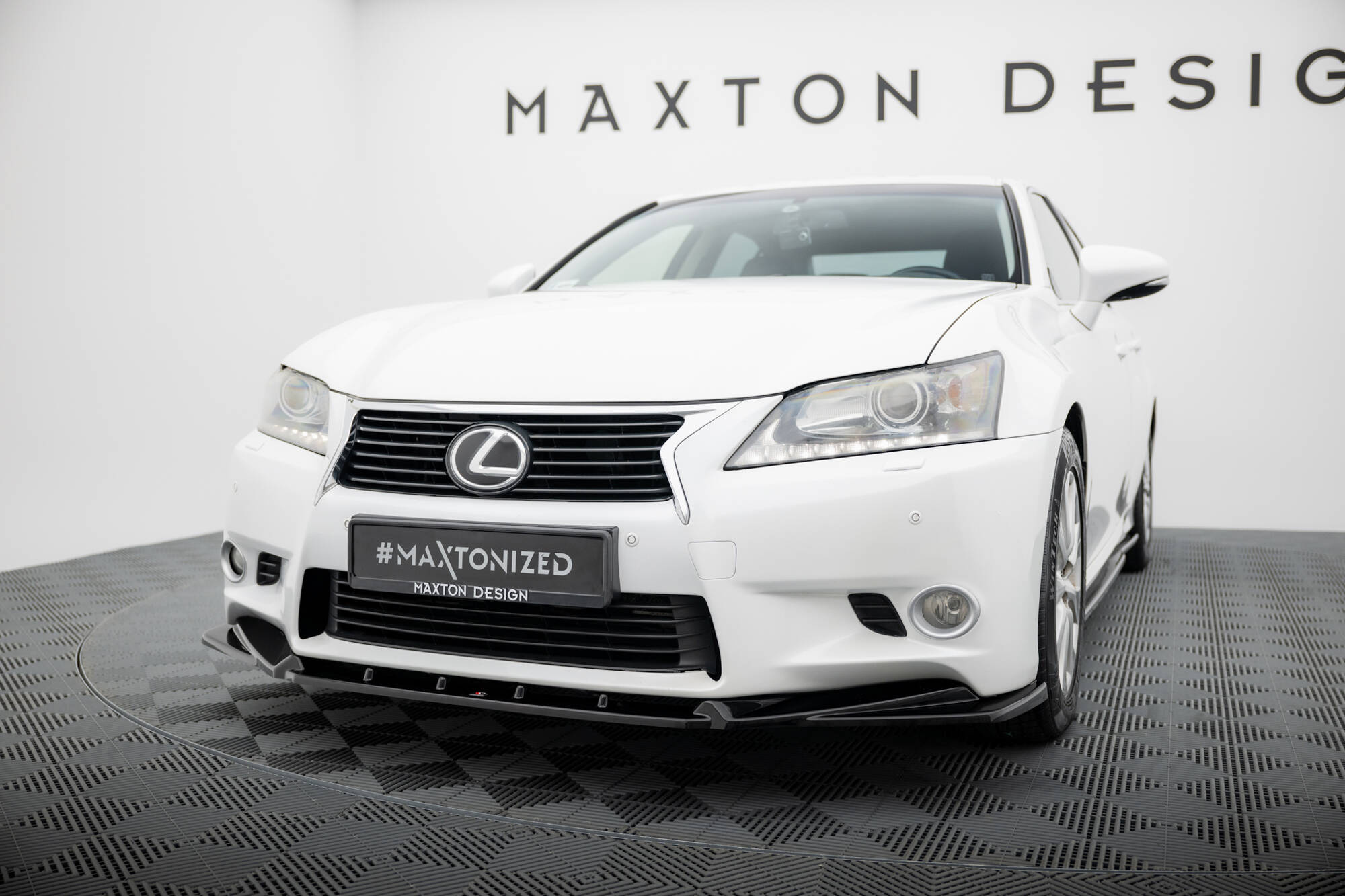 Frontspoiler Lexus GS IV (L10) 2012 - 2015 | Sport Glossy Black Edition V2