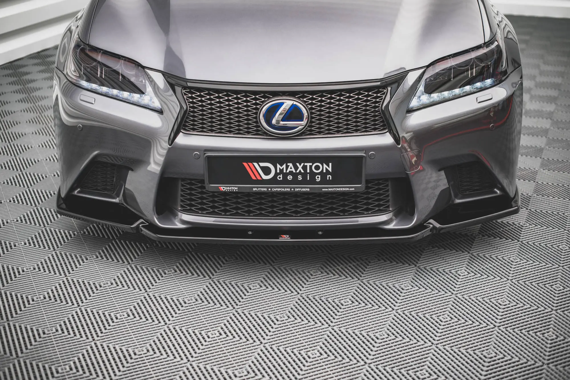 Frontspoiler Lexus GS IV (L10) F-Sport 2012-2015 | V.1 Glossy Black Edition