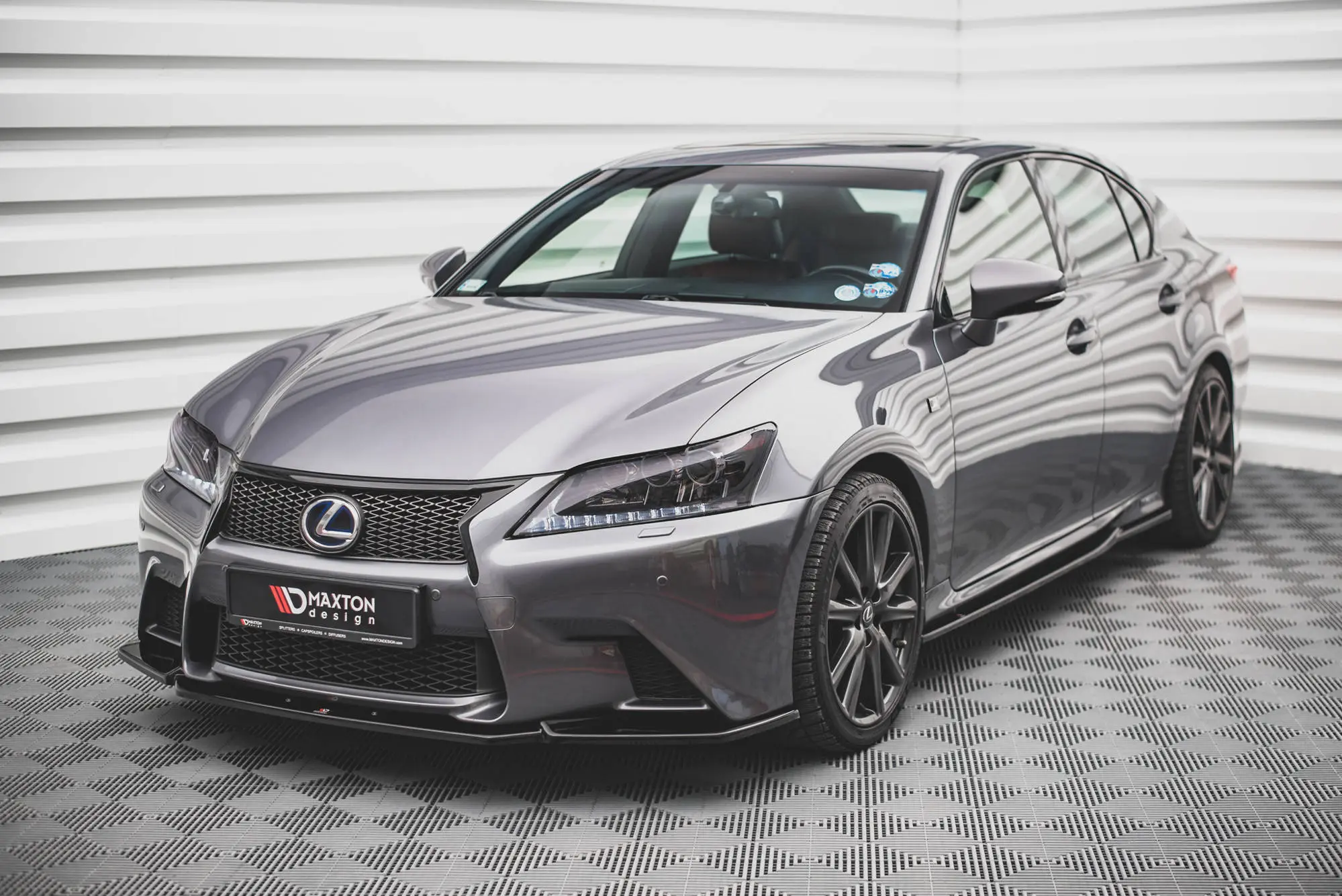 Frontspoiler Lexus GS IV (L10) F-Sport 2012-2015 | V.1 Glossy Black Edition – bilde 3