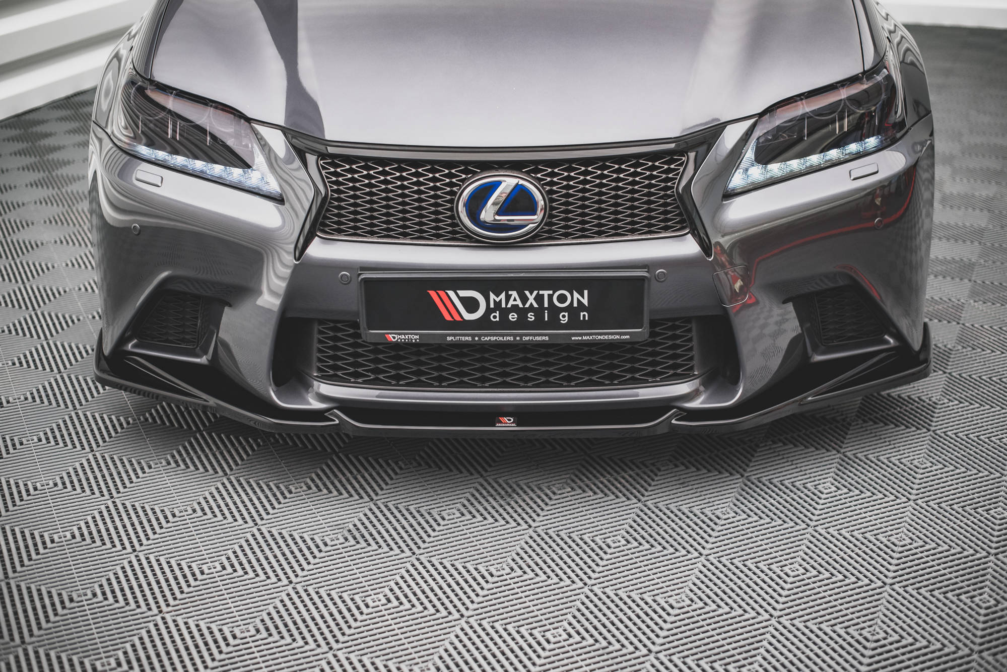 Frontspoiler Lexus GS IV (L10) F-Sport 2012-2015 | V.2 Glossy Black Edition