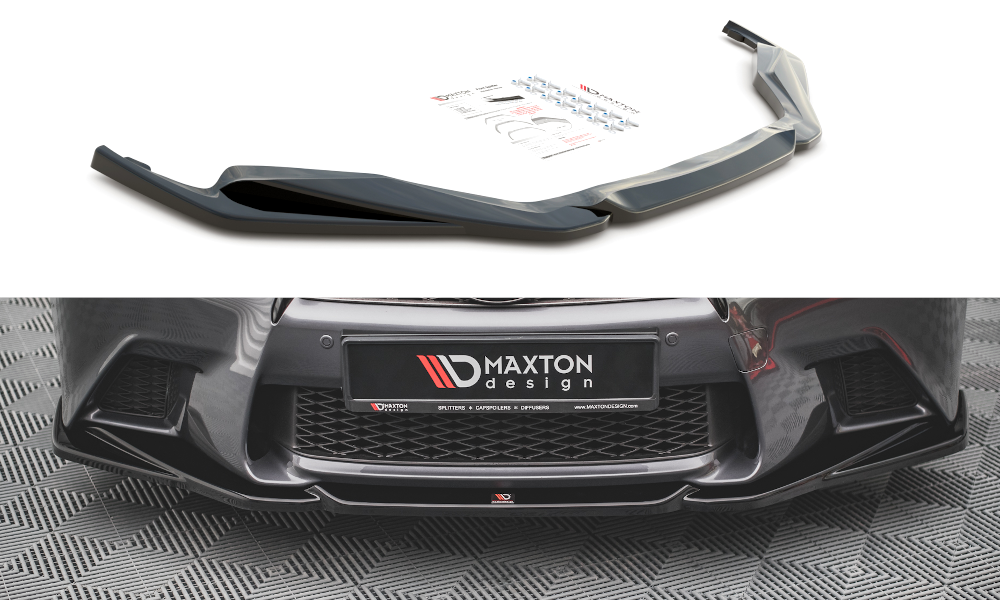 Frontspoiler Lexus GS IV (L10) F-Sport 2012-2015 | V.2 Glossy Black Edition – bilde 2