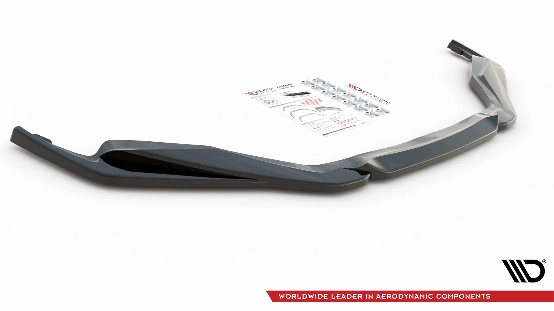 Frontspoiler Lexus GS IV (L10) F-Sport 2012-2015 | V.2 Glossy Black Edition – bilde 4