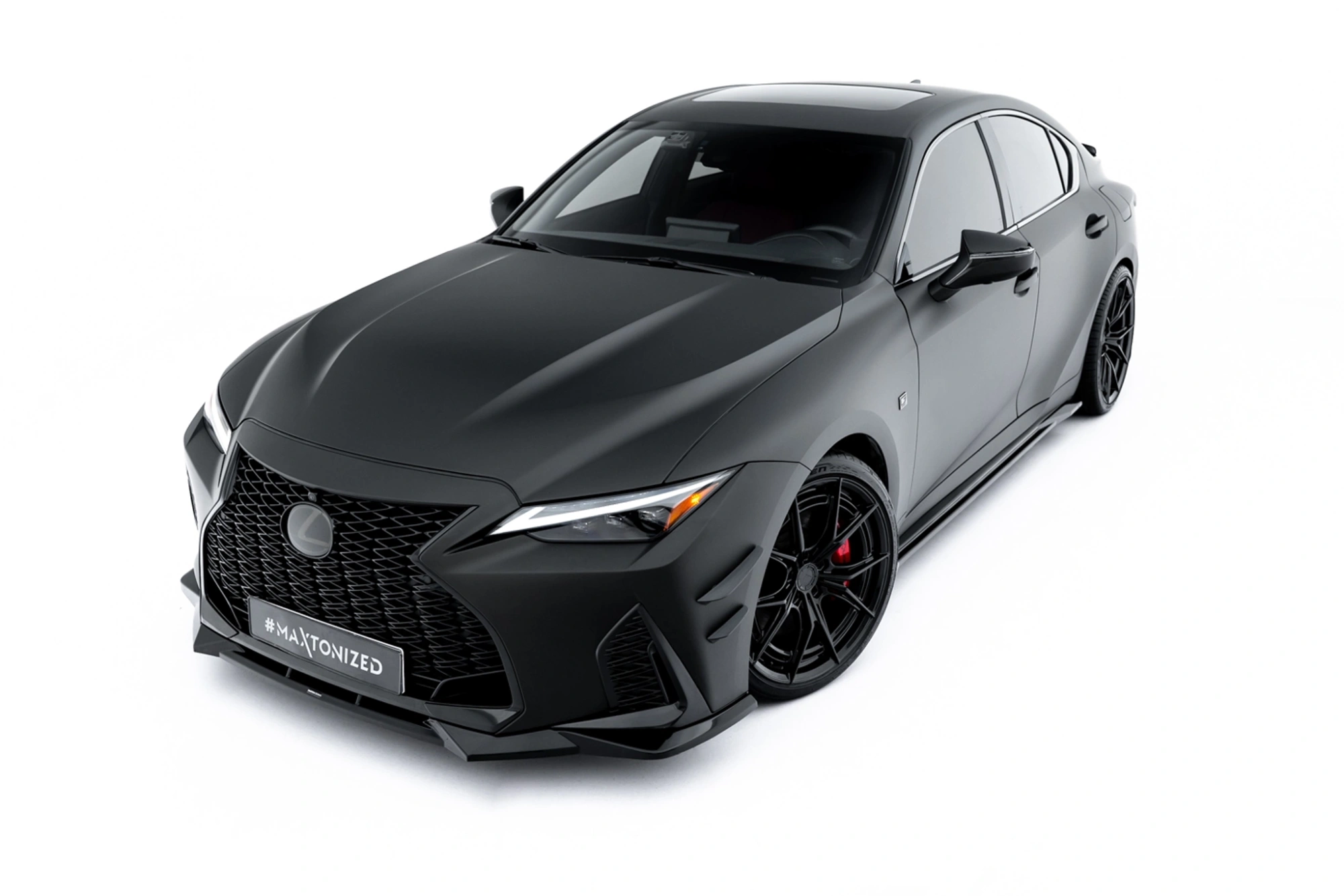 Frontspoiler Lexus IS 500 I Facelift 2 (XE30) 2020 -> | Sport Glossy Black Edition V2 – bilde 2