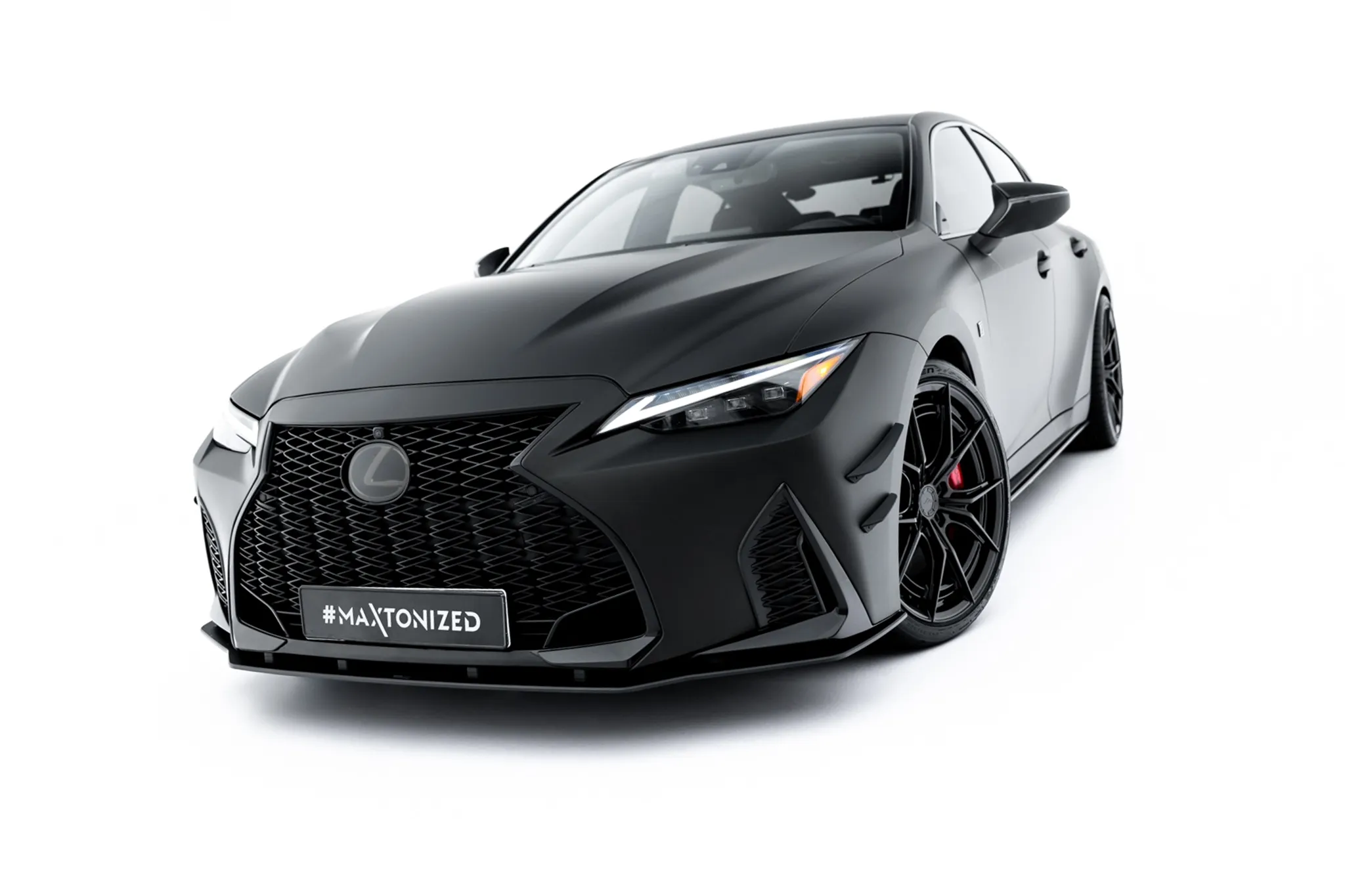 Frontspoiler Lexus IS 500 III Facelift 2 (XE30) 2020 -> | Street Pro Black Edition