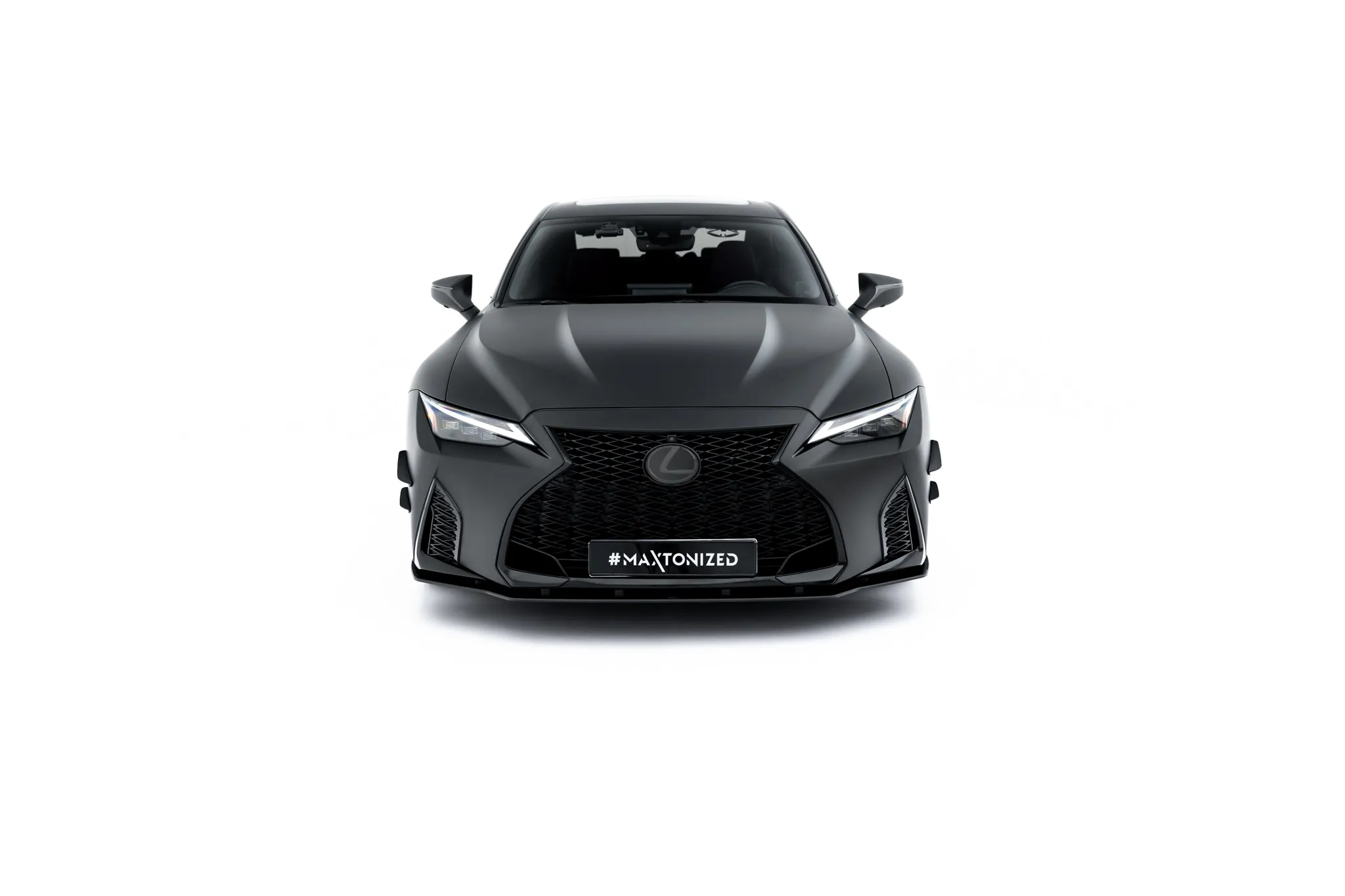 Frontspoiler Lexus IS 500 III Facelift 2 (XE30) 2020 -> | Street Pro Black Edition – bilde 2