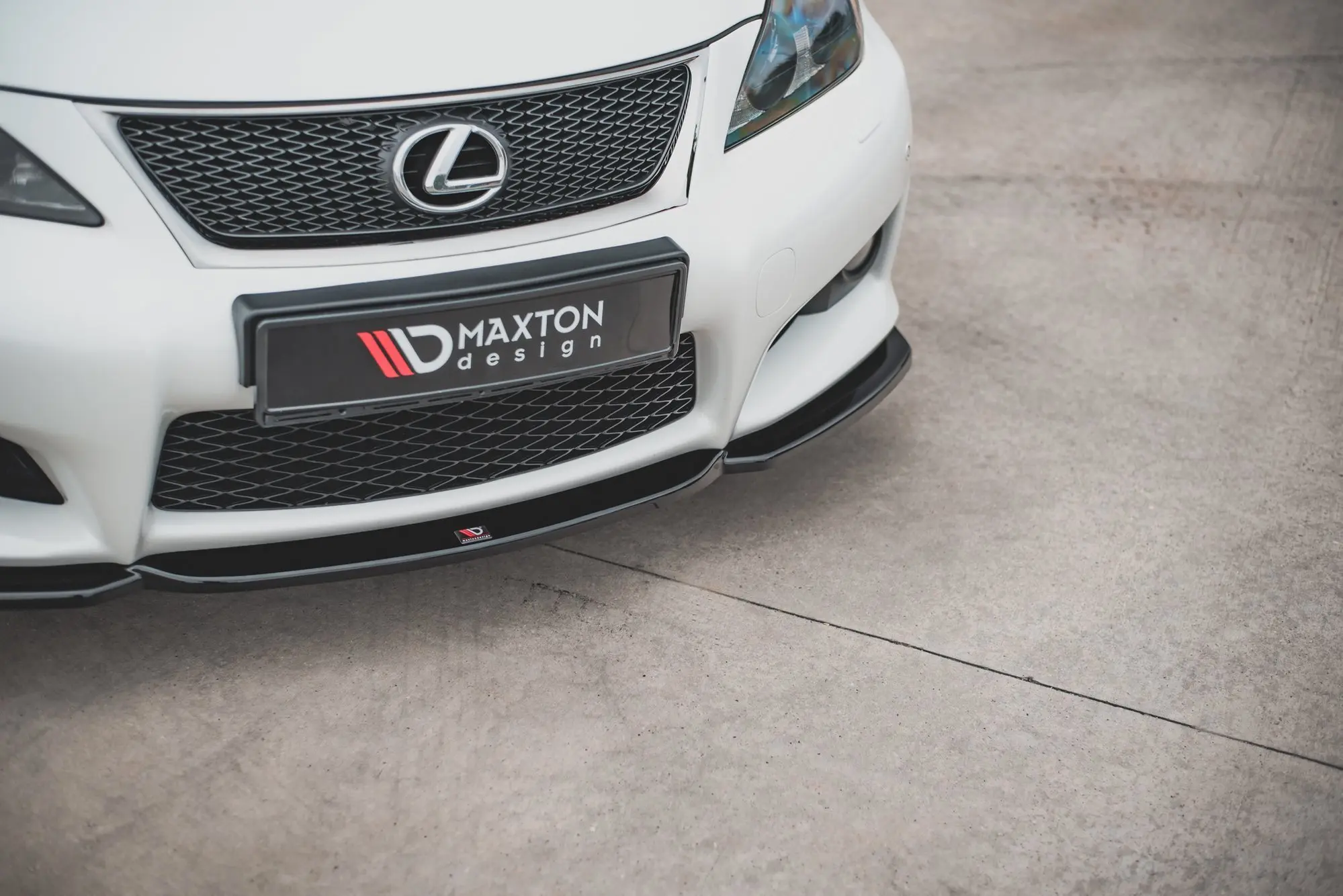 Frontspoiler Lexus IS F II 2005 - 2013 | V.2 Glossy Black Edition