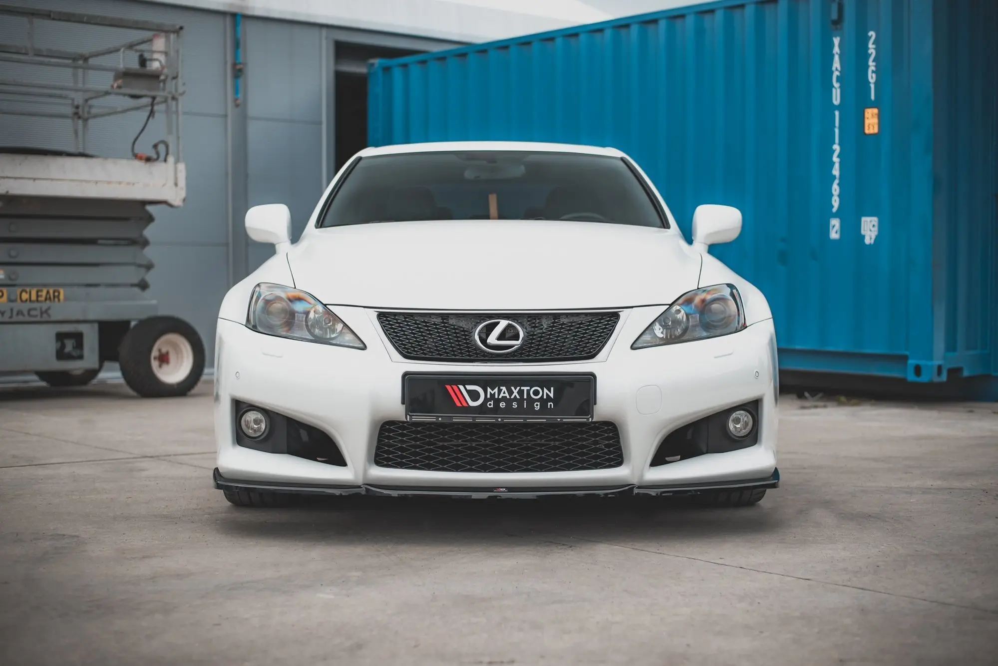 Frontspoiler Lexus IS F II 2005 - 2013 | V.2 Glossy Black Edition – bilde 2