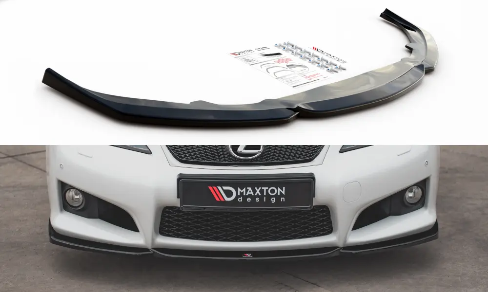 Frontspoiler Lexus IS F II 2005 - 2013 | V.2 Glossy Black Edition – bilde 3
