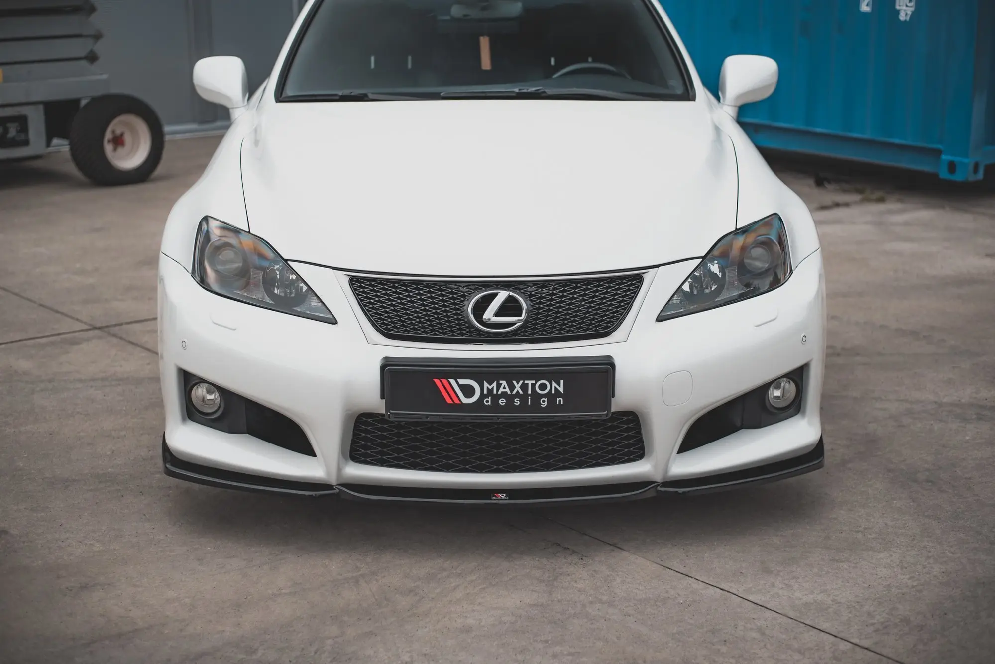 Frontspoiler Lexus IS F II 2005 - 2013 | V.2 Glossy Black Edition – bilde 5