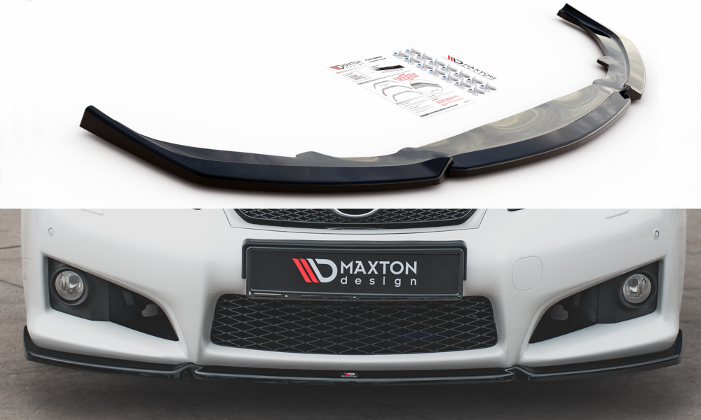 Frontspoiler Lexus IS II F 2005 - 2013 | V.1 Glossy Black Edition – bilde 4