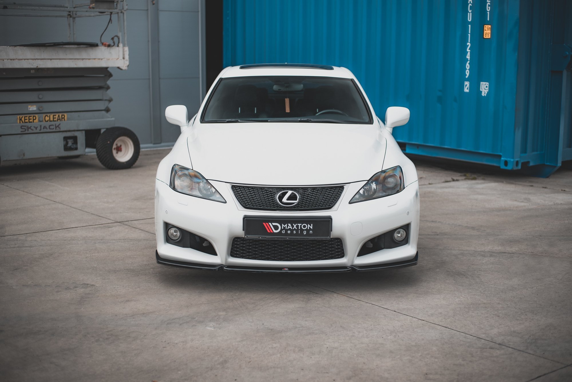 Frontspoiler Lexus IS II F 2005 - 2013 | V.1 Glossy Black Edition – bilde 5