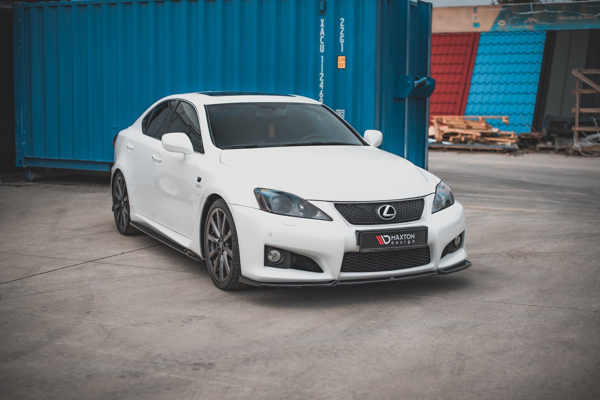 Frontspoiler Lexus IS II F 2005 - 2013 | V.1 Glossy Black Edition – bilde 6