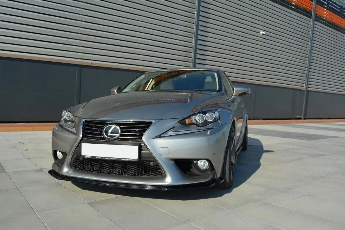 Frontspoiler Lexus IS III 2013 - 2016 | V.1 Glossy Black Edition – bilde 2
