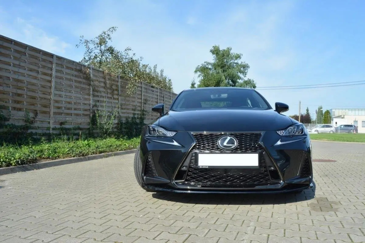 Frontspoiler Lexus IS III F-Sport Facelift 2016 - 2020  | V.1 Glossy Black Edition