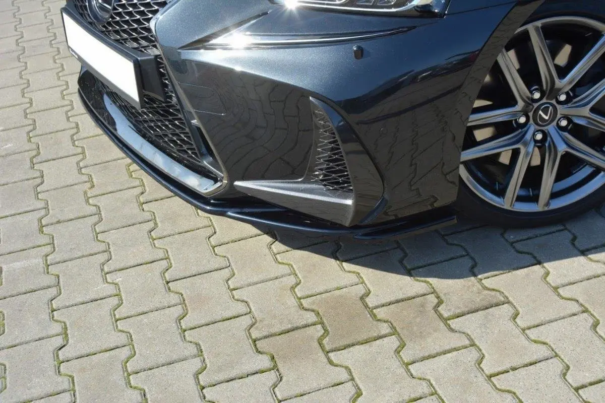 Frontspoiler Lexus IS III F-Sport Facelift 2016 - 2020  | V.1 Glossy Black Edition – bilde 3