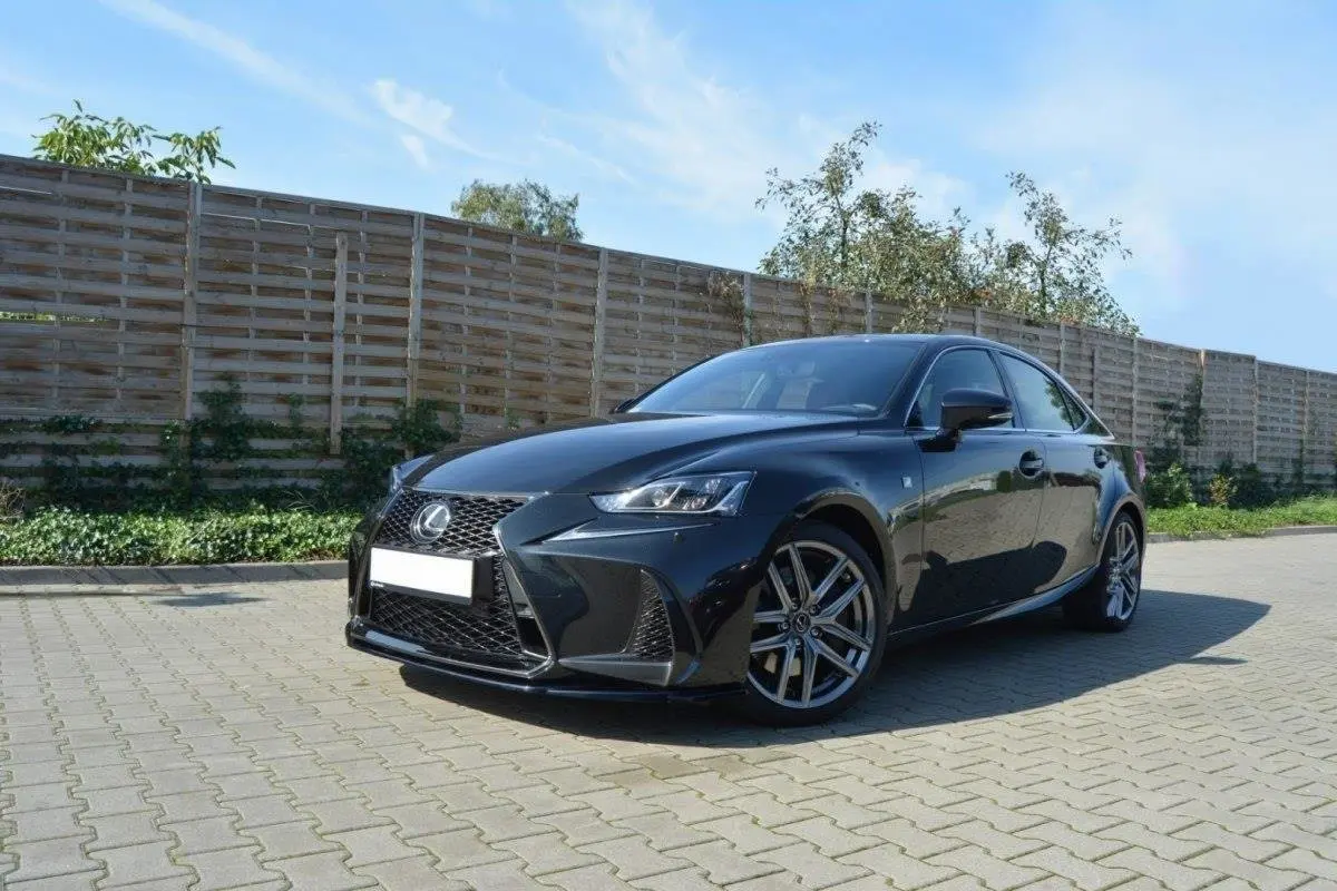 Frontspoiler Lexus IS III F-Sport Facelift 2016 - 2020  | V.1 Glossy Black Edition – bilde 4