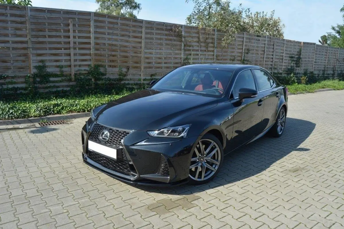 Frontspoiler Lexus IS III F-Sport Facelift 2016 - 2020  | V.1 Glossy Black Edition – bilde 5