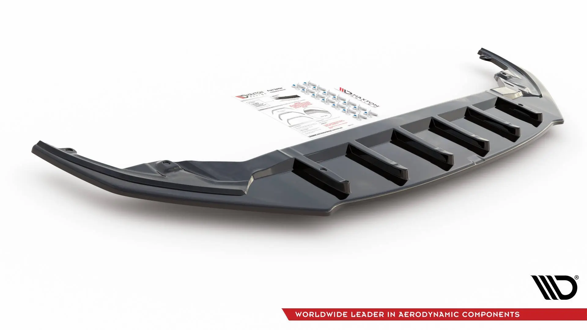 Frontspoiler Lexus LC 500 2017-> | V.1 Glossy Black Edition – bilde 6