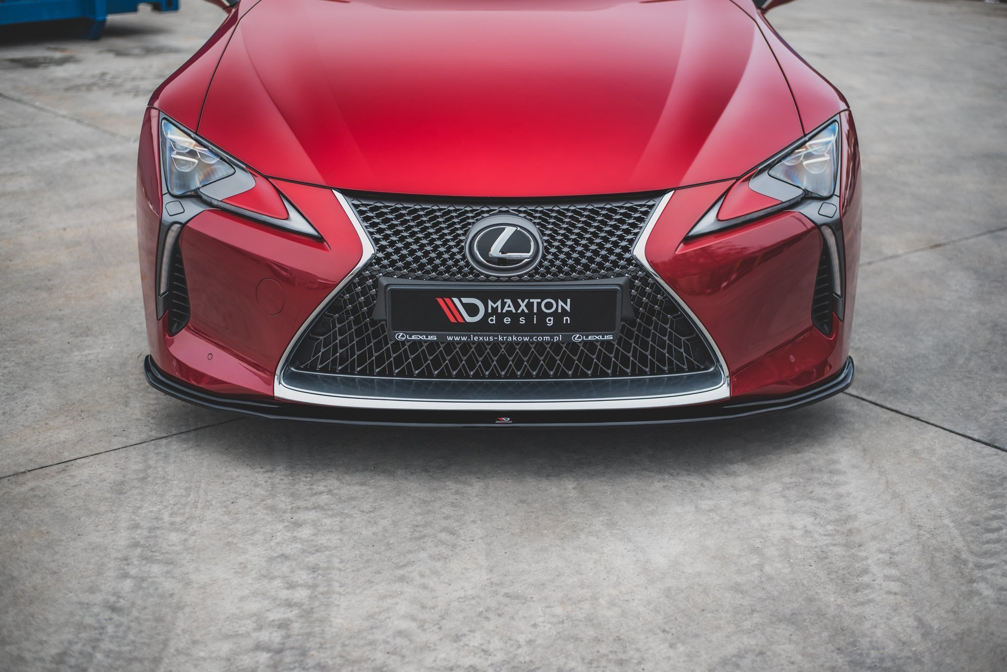 Frontspoiler Lexus LC 500 2017-> | V.2 Glossy Black Edition – bilde 4