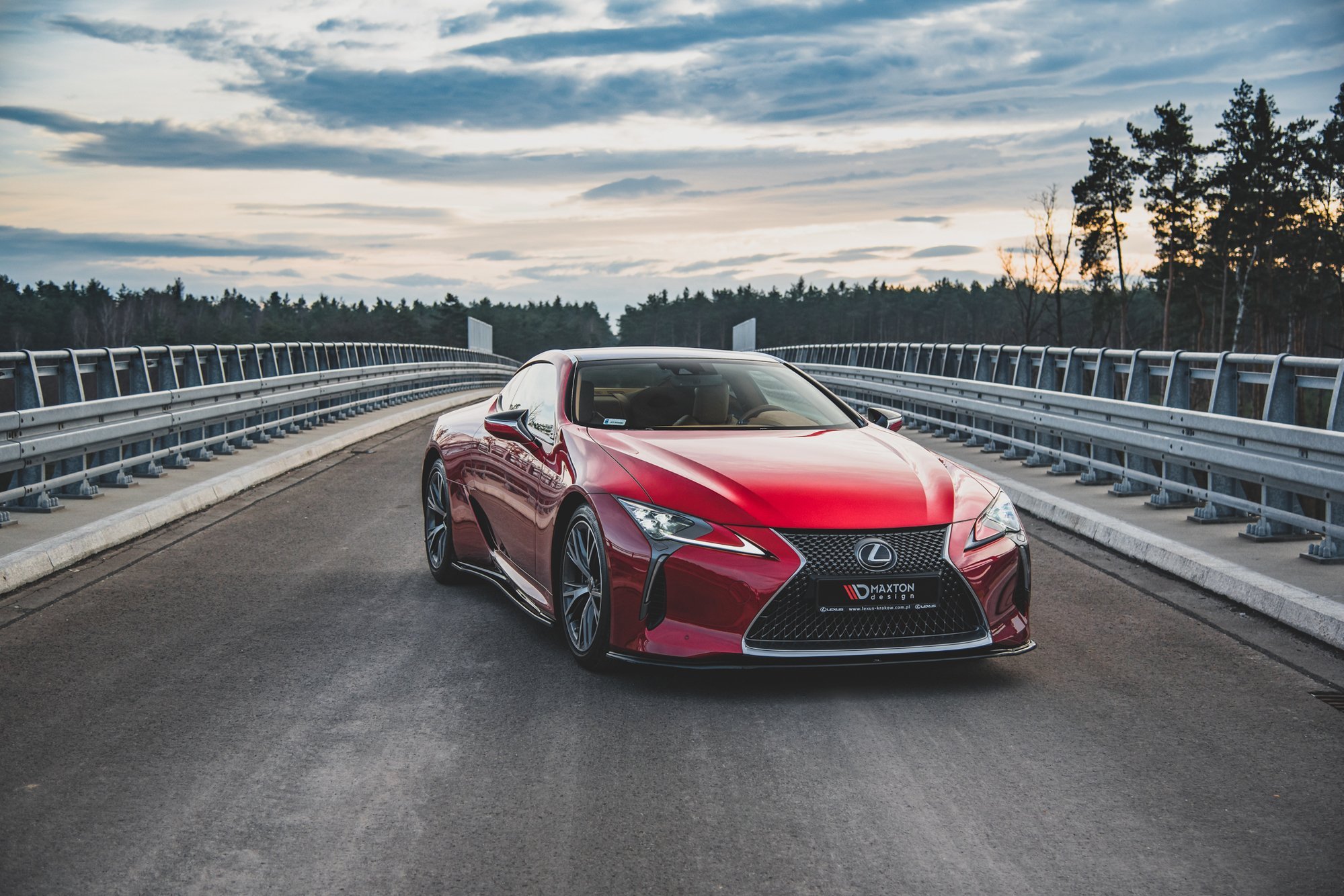 Frontspoiler Lexus LC 500 2017-> | V.2 Glossy Black Edition – bilde 5