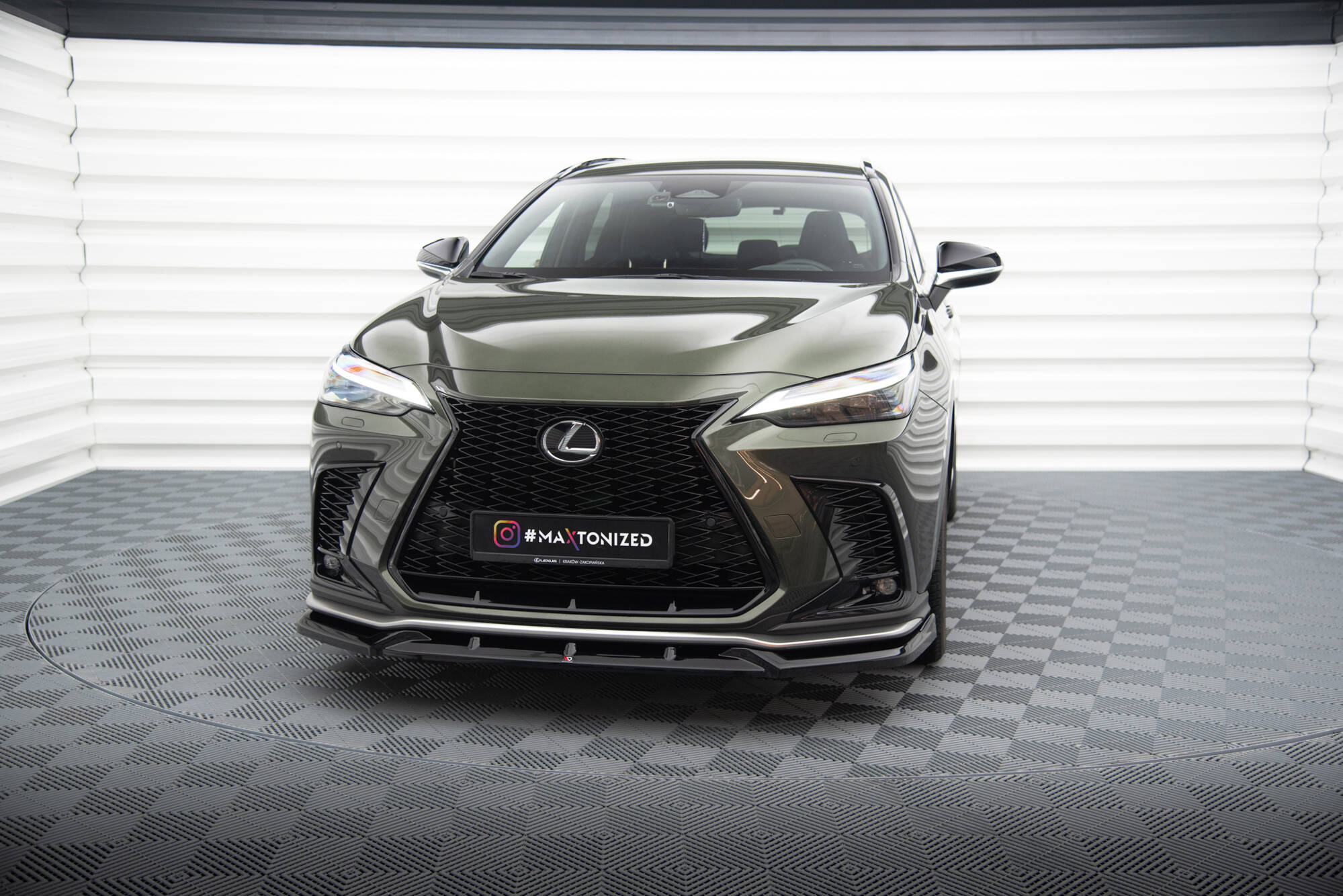 Frontspoiler Lexus NX F-Sport II 2021 -> | Sport Glossy Black Edition V2