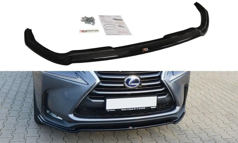 Frontspoiler Lexus NX I 2014 - 2017 | V.1 Glossy Black Edition