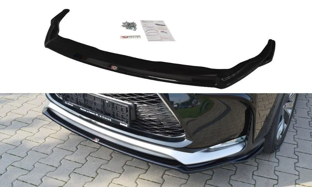 Frontspoiler Lexus NX I  F-Sport 2014 - 2017 | V.1 Glossy Black Edition