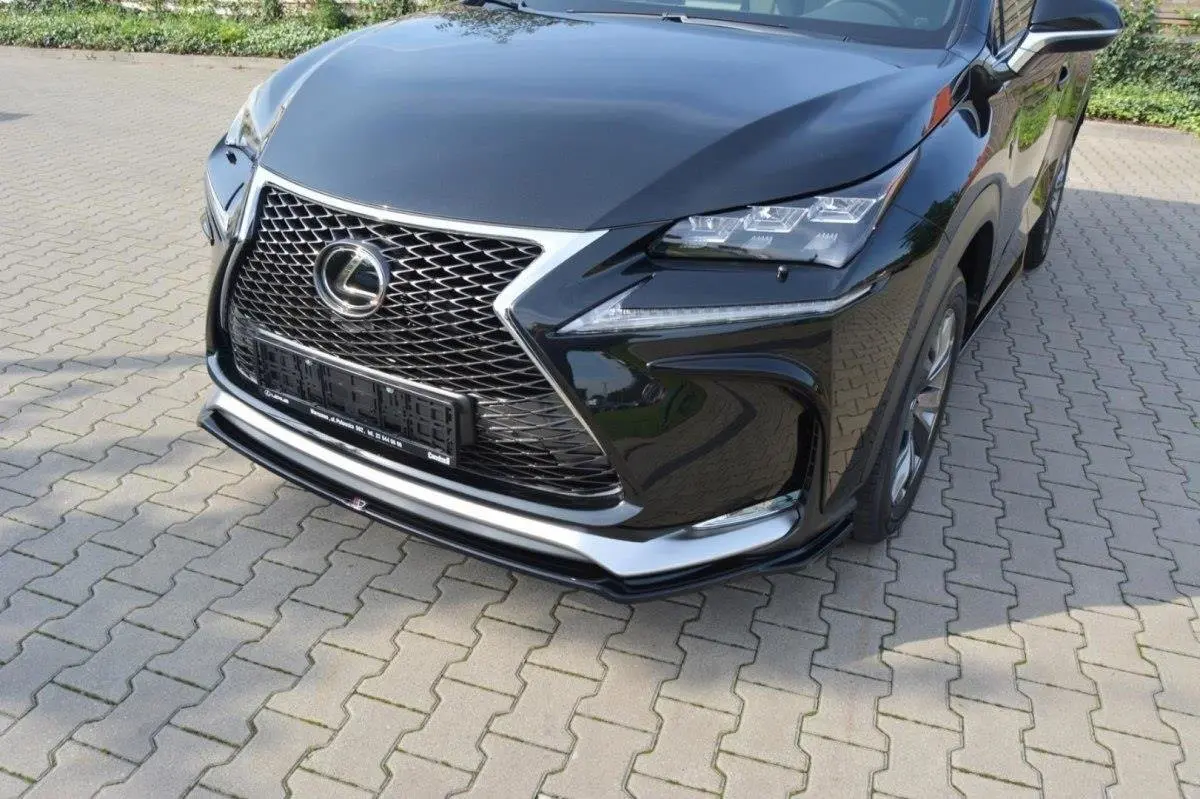 Frontspoiler Lexus NX I  F-Sport 2014 - 2017 | V.1 Glossy Black Edition – bilde 3