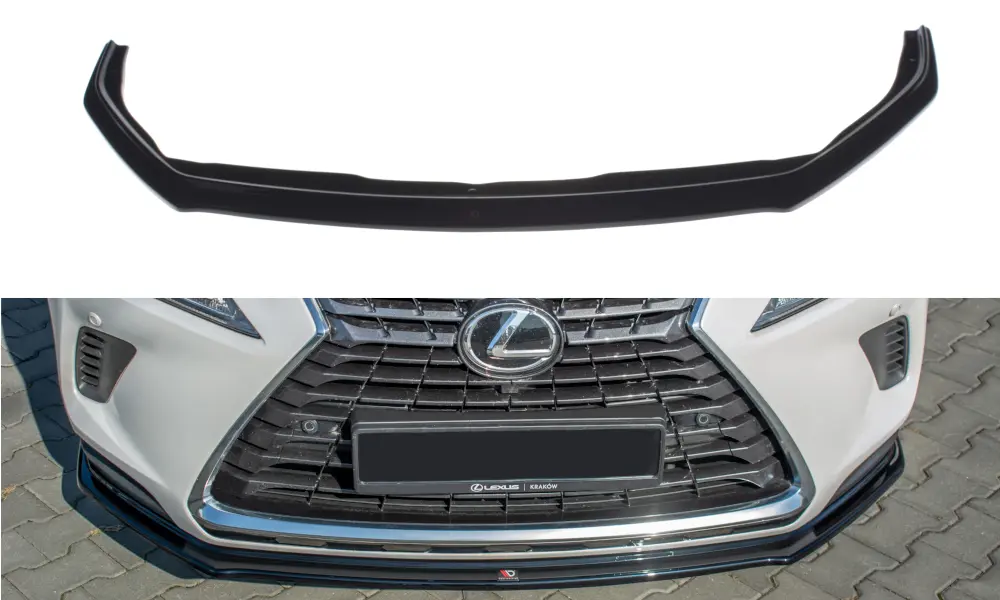 Frontspoiler Lexus NX I Facelift 2017 - 2021 | Glossy Black Edition
