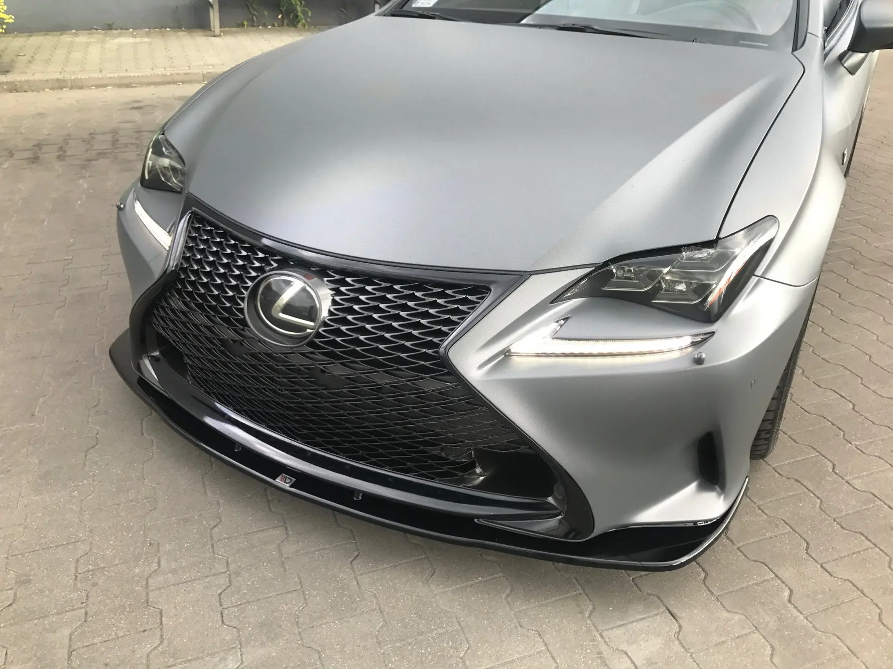 Frontspoiler Lexus RC 2014-2018 | V.1 Glossy Black Edition