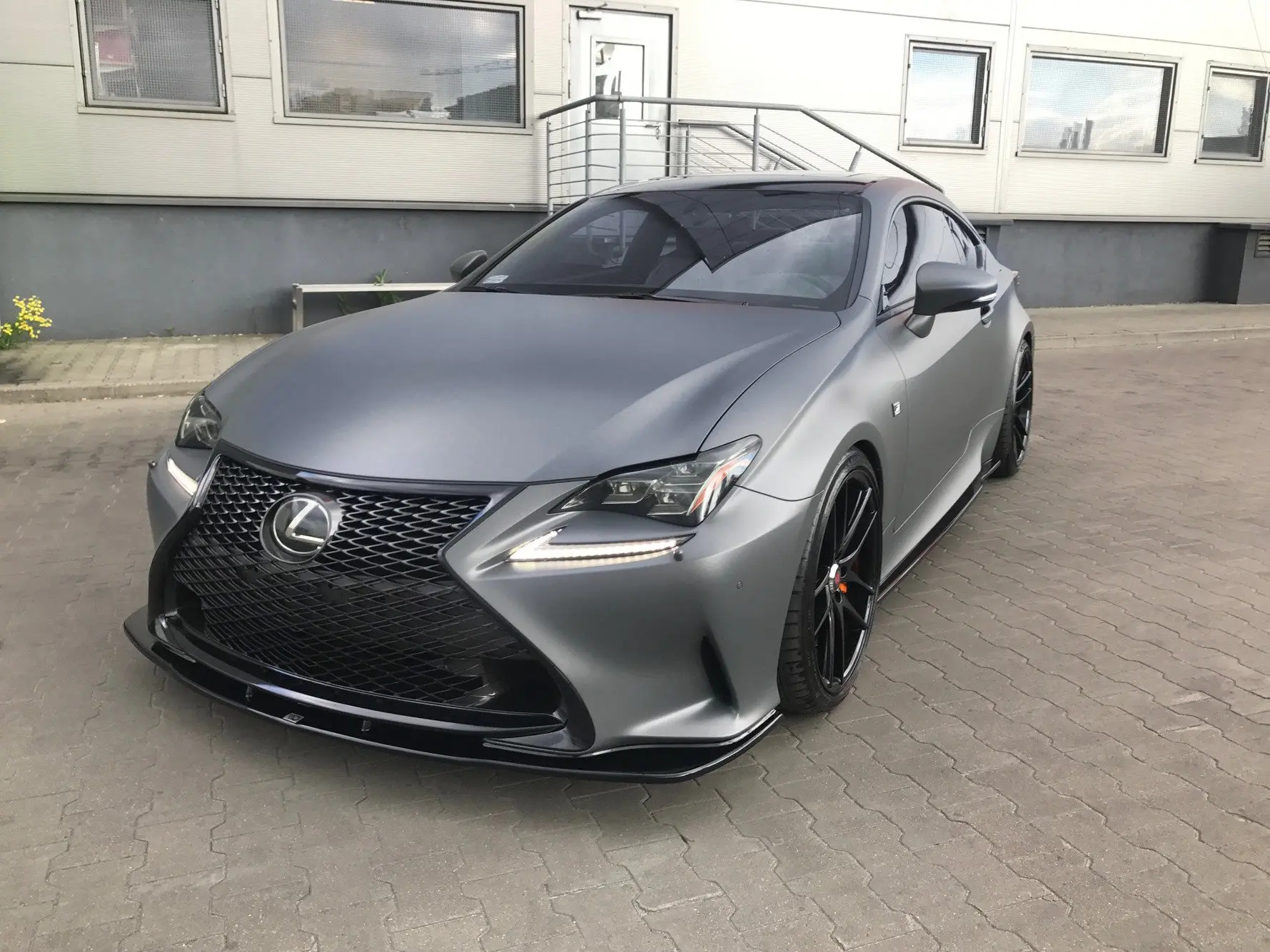 Frontspoiler Lexus RC 2014-2018 | V.1 Glossy Black Edition – bilde 2